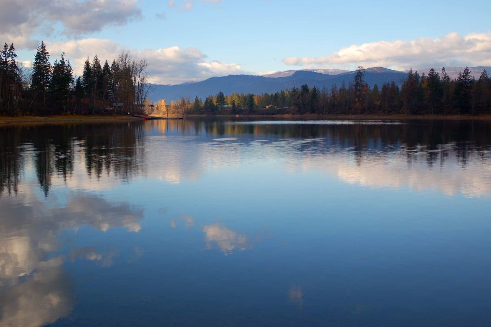 Beautiful Shuswap Lake in British Columbia